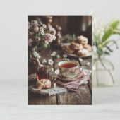 Invitation Cottage Scones | Charme cosy (Debout devant)