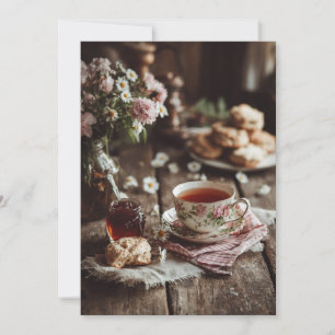 Invitation Cottage Scones Charme cosy