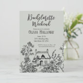 Invitation Cottage Week-end Bachelorette Party (Debout devant)