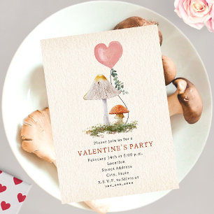 Invitation Cottagecore Champagne de Saint-Valentin