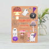 Invitation Cottagecore Halloween Ghouls (Debout devant)