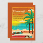 Invitation Coucher de soleil de La Havane (Devant / Derrière)