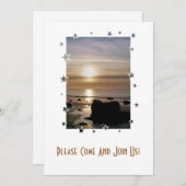 INVITATION COUCHERS DE SOLEIL (Devant / Derrière)