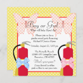 Invitation Coucou à la mode Fighter & Butterfly Gender Reveve (Devant / Derrière)