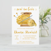 Invitation Coudre dans l'amour, Fournitures de Couture Enterr (Debout devant)