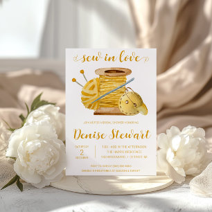 Invitation Coudre dans l'amour, Fournitures de Couture Enterr