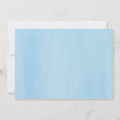 Invitation Couleur de la fête d'été sur mesure (Dos)