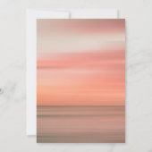 Invitation Couleur de superposition Bleu Mariage photo élégan (Dos)