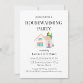 Invitation Couleur d'eau douce Nouveau Fête de chauffage dome (Devant)