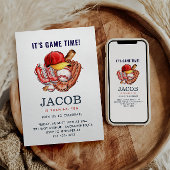 Invitation Couleur d'eau du Anniversaire de enfant de base-ba