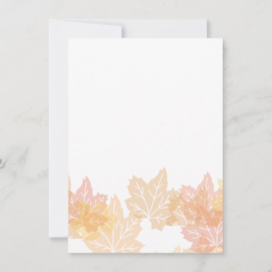 INVITATION COULEUR D'EAU POUR LE DÎNER (Dos)