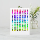 Invitation Couleur, exemple Invitation3 (Debout devant)