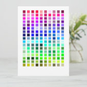 Invitation Couleur, exemple Invitation6 (Debout devant)