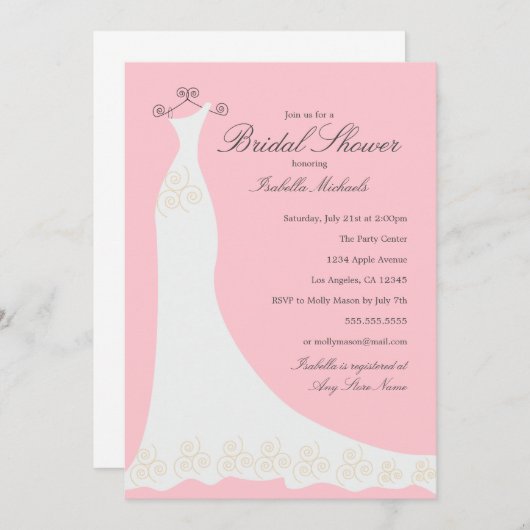 Invitation Couleur faite sur commande d'arrière - plan de la (Devant / Derrière)