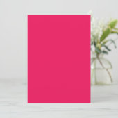 Invitation Couleur Rose (Debout devant)