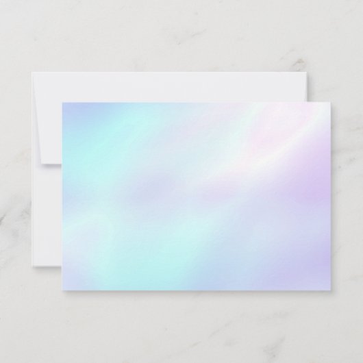 Invitation Couleur violet bleu Maj Enregistrer La Date Invita (Dos)