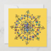 Invitation Couleurs Chic Mandala Bridal Showbwbwbwbwick Invit (Dos)