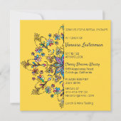 Invitation Couleurs Chic Mandala Bridal Showbwbwbwbwick Invit (Devant)