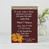 Invitation Couleurs d'automne Mariages de automne : Deux devi (Debout devant)