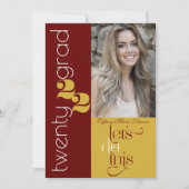 Invitation Couleurs de l'école de photographie moderne (Devant)