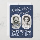 Invitation Couleurs DIY • Joyeux 90e Anniversaire à Vous 2 Ph (Devant)