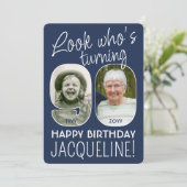 Invitation Couleurs DIY • Joyeux 90e Anniversaire à Vous 2 Ph (Debout devant)