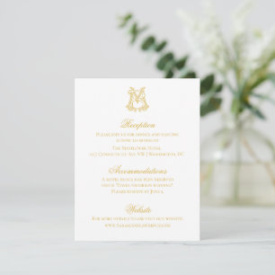 Invitation COULEURS ÉDITABLES MB Monogramme BM Monogramme Inv