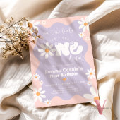 Invitation Couleurs modifiables UN Daisy Daisy Été Anniversai