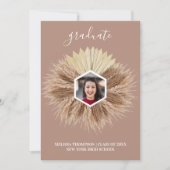 Invitation Couleurs neutres rustiques chaudes (Devant)