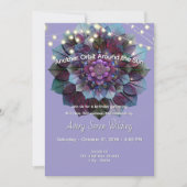 Invitation Council of Leaves | Mandala Art P&B (Devant)