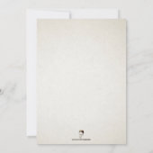 Invitation Count Dante Style personnalisable (Dos)