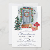 Invitation Country Christmas House Corporate Fête (Devant)