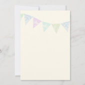 Invitation Country Fair Cotton Candy Baby shower (Dos)