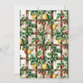 Invitation Country Fruit Garden Baby Shower (Dos)