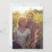 Invitation Country Love Western Rustic Photo Wedding (Dos)