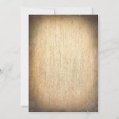 Invitation Country Russe Boots Parti d'engagement (Dos)