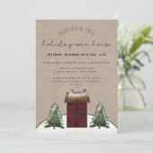 Invitation Country Saltbox Rustique Famille Vacances Open Hou (Debout devant)