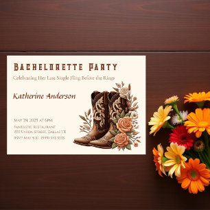 Invitation Country Western Bachelorette