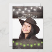 Invitation Country Western Southwest Photo Graduation Party (Devant)