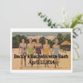 Invitation Coup de Bachelorette (Debout devant)