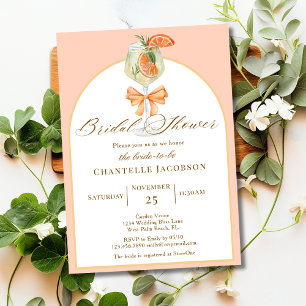 Invitation Coup de foudre au premier Spritz Boho Fête de mari