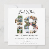 Invitation coup d'oeil sur qui est maintenant âgé de 18 ans C (Devant)