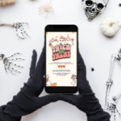 Invitation Coupe de fantôme ou fête d'Halloween