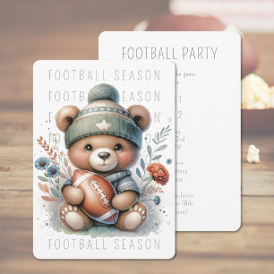 Invitation Coupe de football