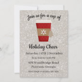 Invitation Coupe de Noël de Noël de Noël de fête (Devant)