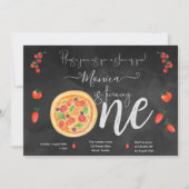 Invitation Coupe de plaisir, premier anniversaire (Devant)
