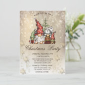 Invitation Coupe d'or Gnome Family Snowflakes (Debout devant)