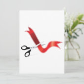 Invitation Coupe du ruban (Debout devant)