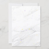 Invitation Coupe du ruban d'ouverture Grand Ballons d'argent  (Dos)