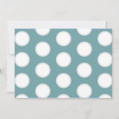 Invitation Coupe Florale de Chine Matin après-midi Personnali (Dos)